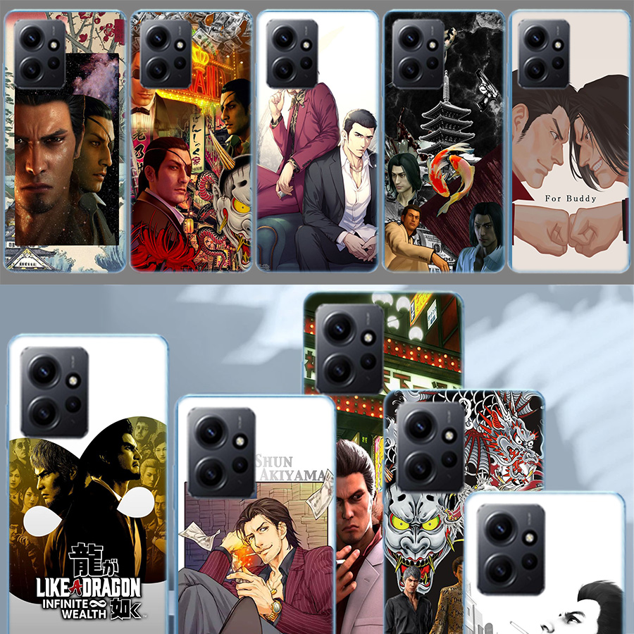 Phone Cases Com - Yakuza 0 Oyun Telefon Kılıfı Redmi