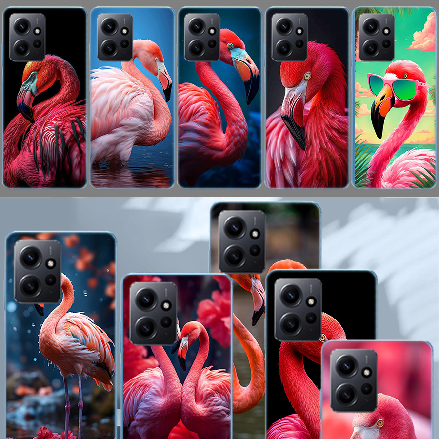 Phone Cases Com - Flamingo Aşk Telefon Kılıfı Redmi Note