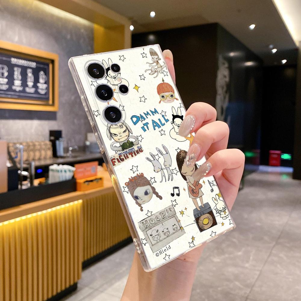 Phone Cases Japan - Japonya Yoshimoto nara karikatür kız Renkli