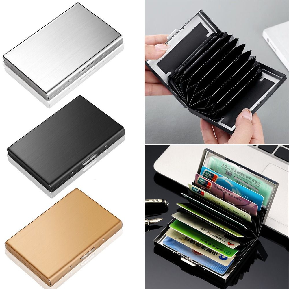 Slim Card Slot Case - Moda 6/10 Bölmeli Kredi Kartı Tutucu