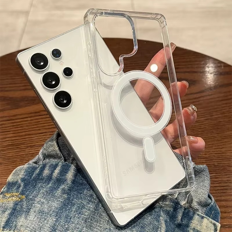 Clear Magsafe Case - Samsung Galaxy S26 S25 S24 S23