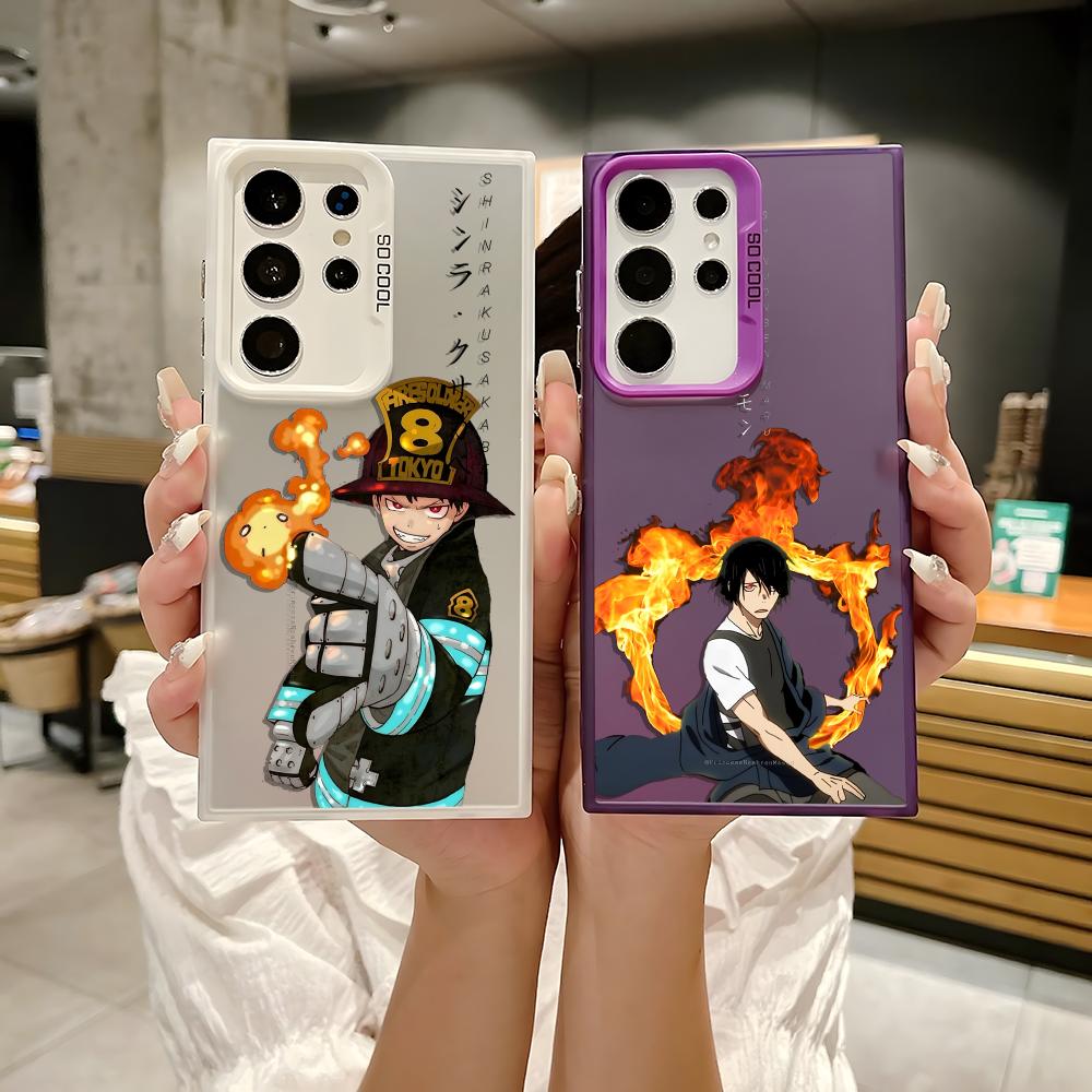 Phone Cases Japan - Japonya anime F-Fire ForceS Telefon Kılıfı
