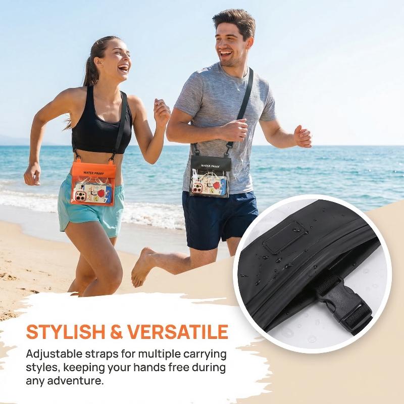 Phone Cases Beach - Büyük Kapasiteli Su Geçirmez Telefon Kılıfı