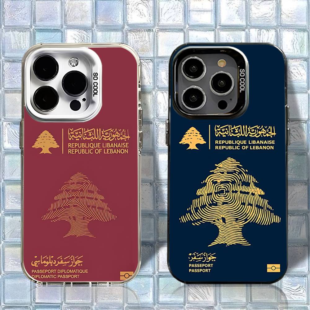 Phone Cases Lebanon - Lübnan Pasaportu Telefon Kılıfı iPhone 16,15,14,13,12,11,Pro,XS,Max,Plus,Mini,SE