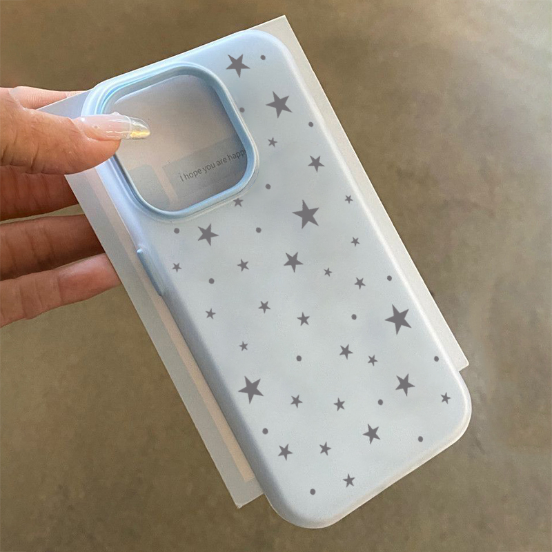 Phone Cases Drop Proof - Sevimli Yıldız Şeklinde Şeker Renkli Telefon