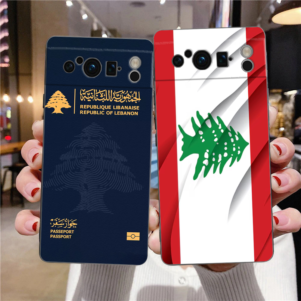 Phone Cases Lebanon - Lübnan Pasaport telefon kılıfı Kapak için