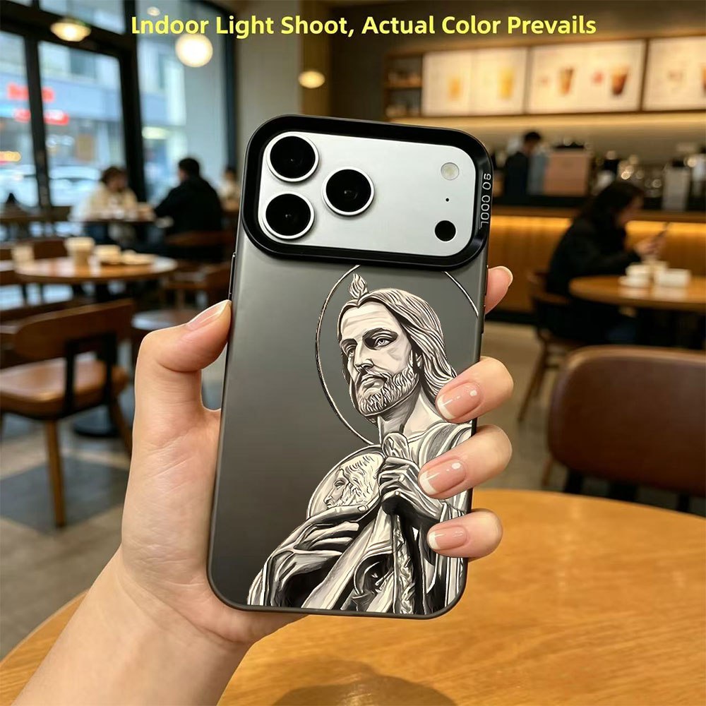 Phone Cases Art - San Judas Tadeo Desenli Tasarım Telefon