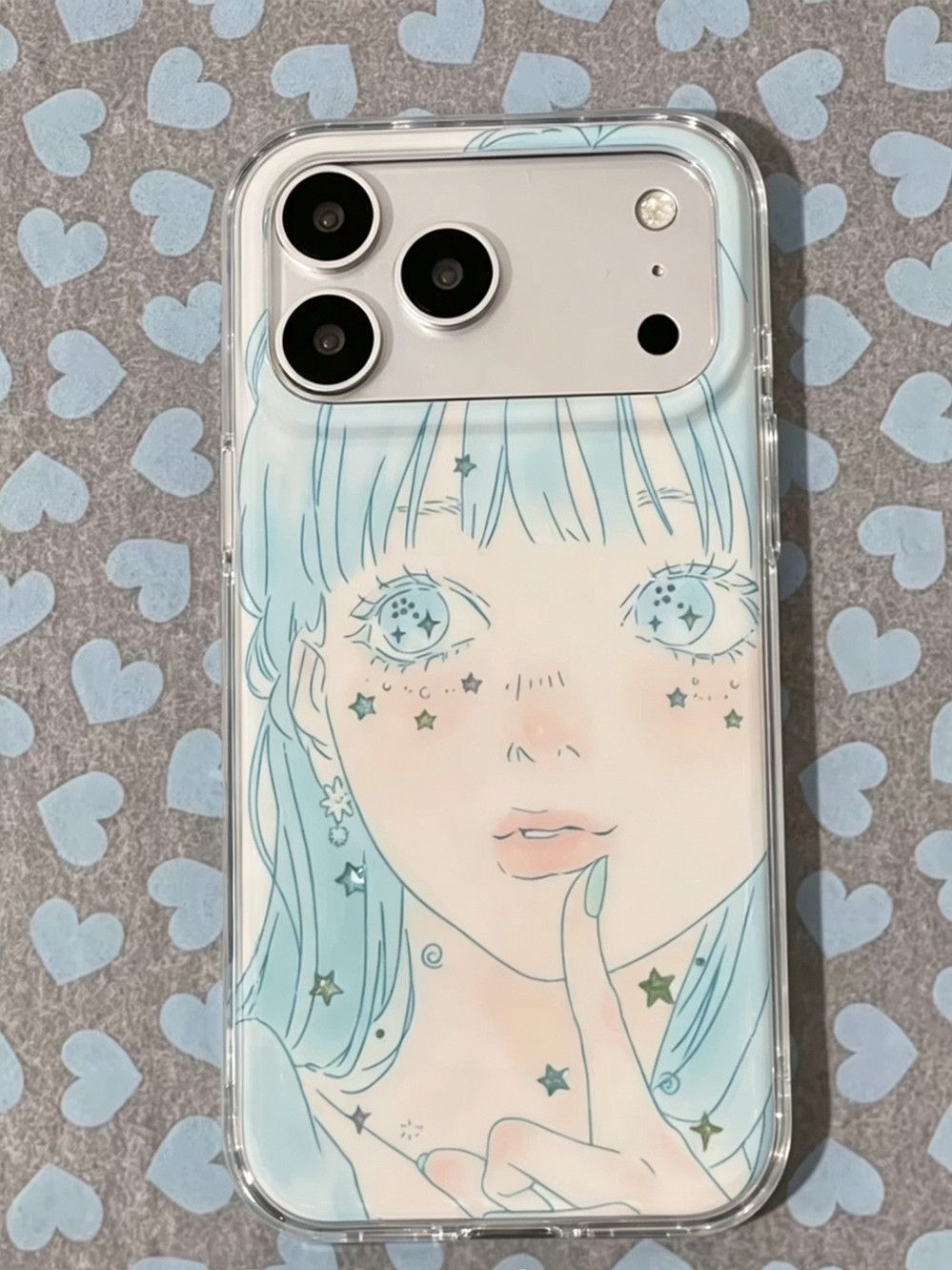 Phone Cases Japan - Y2K Japon INS Mavi Sevimli Karikatür