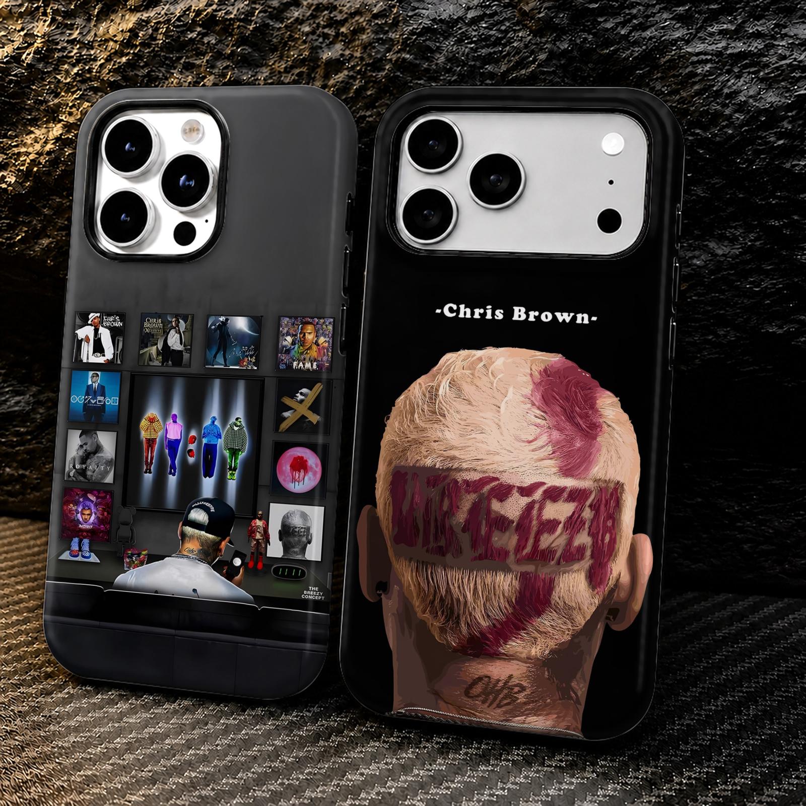 Phone Cases Brown - Rap C-Chris B-Brown iPhone 17 16