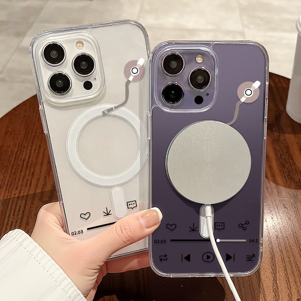 Magsafe Kablosuz Şarj Cihazı K - Clear Magsafe Case incelemesi ve fiyatı
