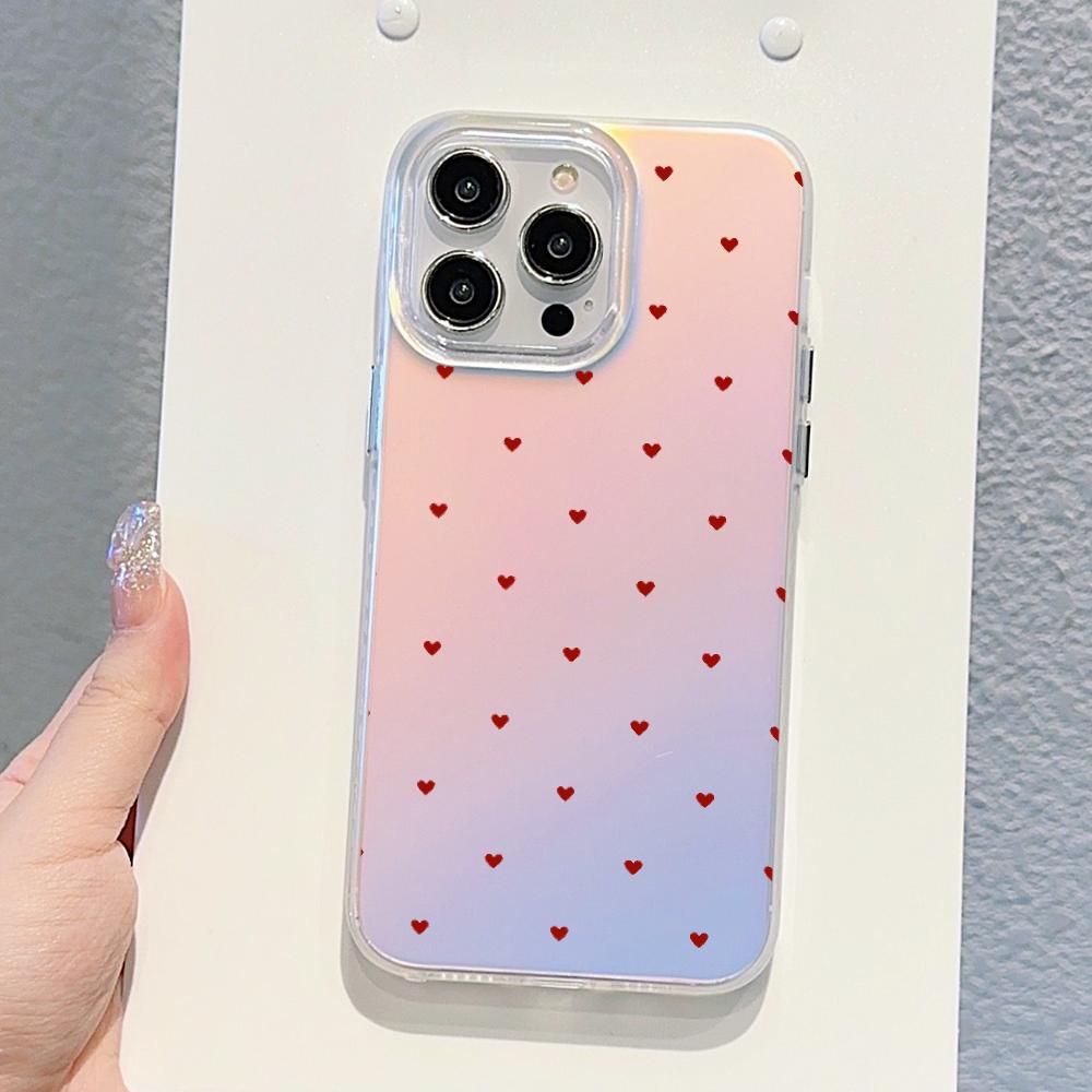 Japon Kore Şeker Renkli Kalp T - Phone Cases Japan incelemesi ve fiyatı