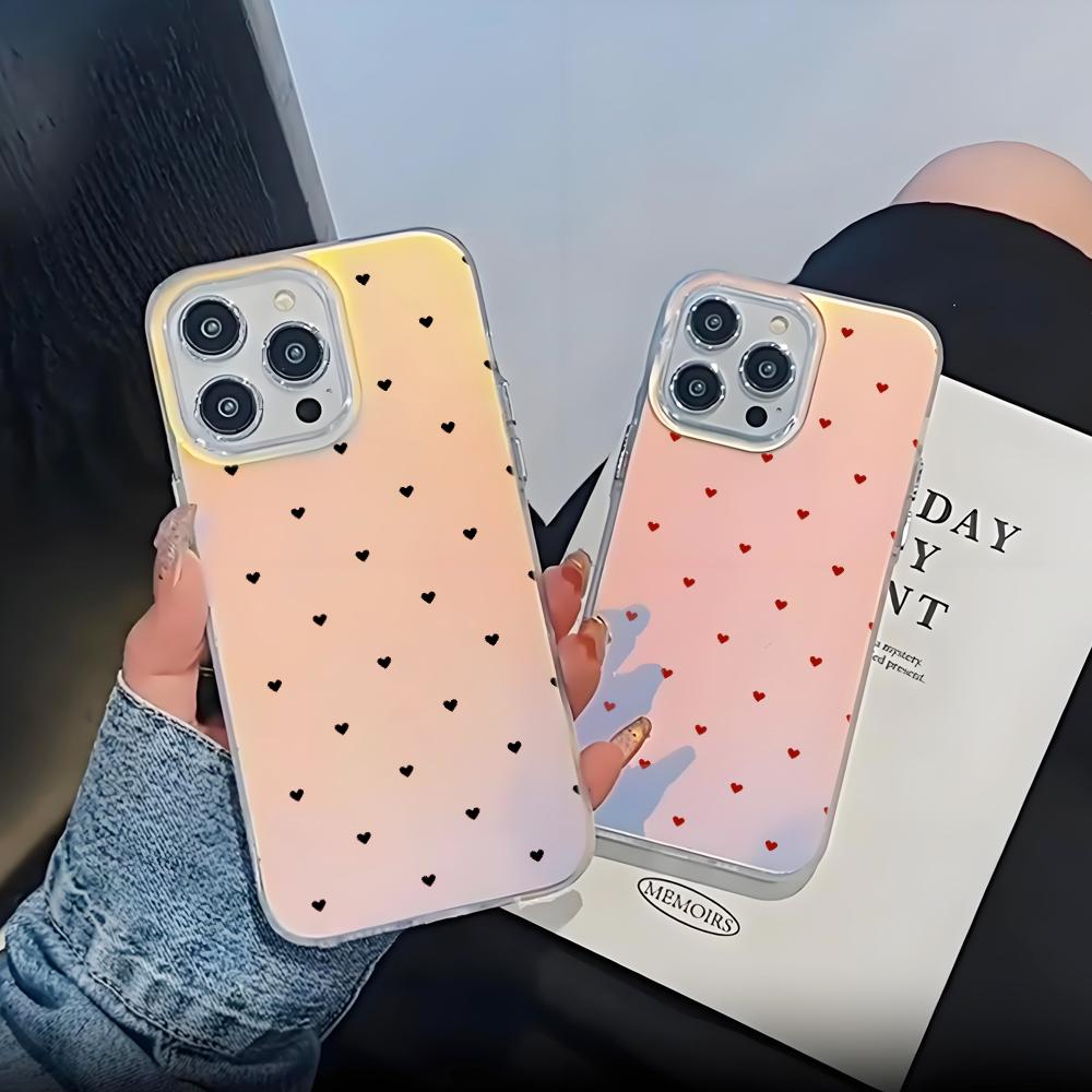 Japon Kore Şeker Renkli Kalp T - Phone Cases Japan incelemesi ve fiyatı