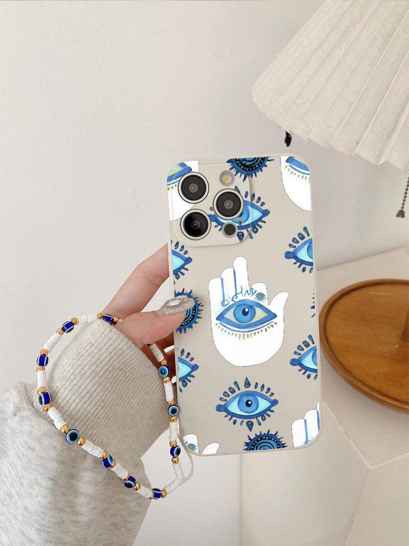 Lüks Sıvı Silikon Mavi Nazar B - Phone Cases Expensive incelemesi ve fiyatı