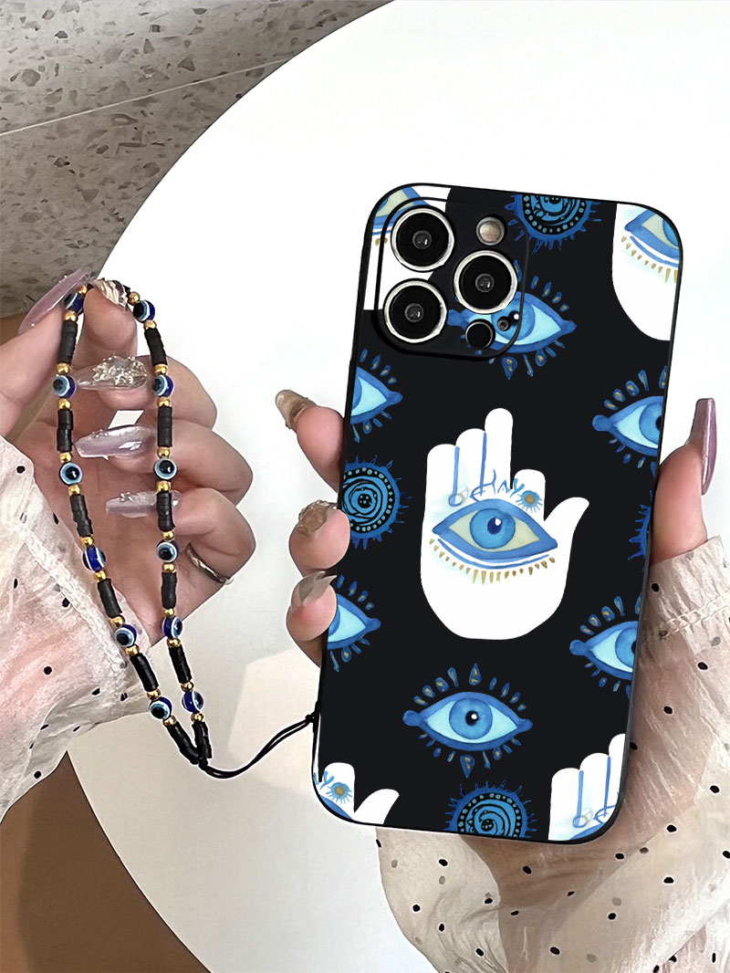 Lüks Sıvı Silikon Mavi Nazar B - Phone Cases Expensive incelemesi ve fiyatı