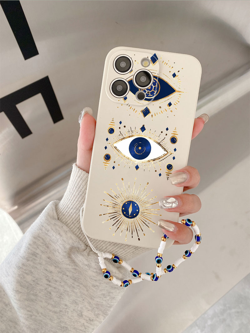 Lüks Sıvı Silikon Mavi Nazar B - Phone Cases Expensive incelemesi ve fiyatı