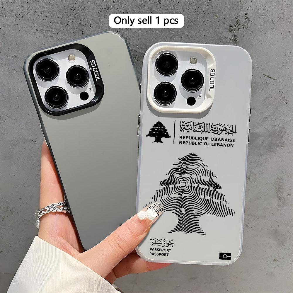 Lübnan Pasaportu Desenli iPhon - Phone Cases Lebanon incelemesi ve fiyatı