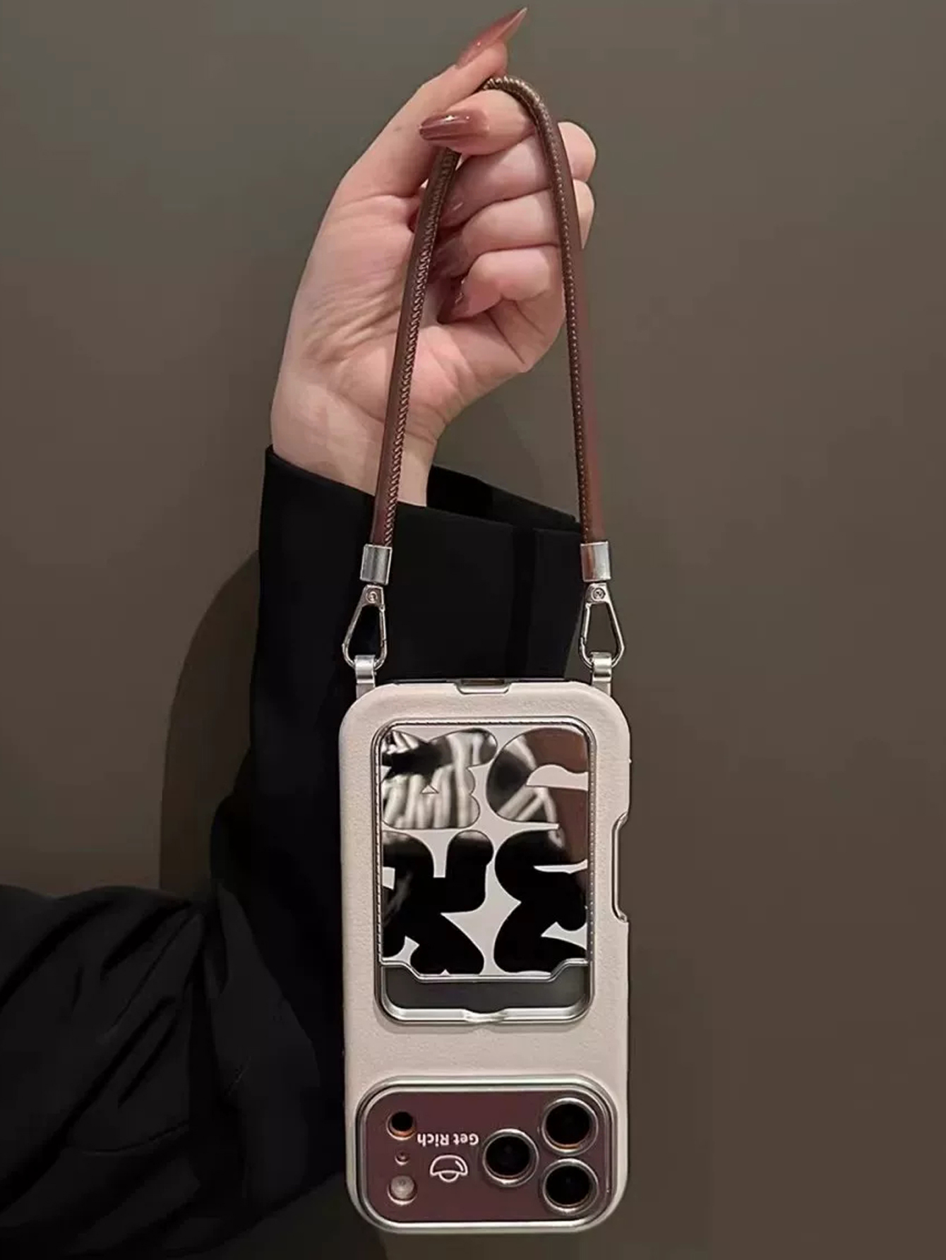 Lüks Deri Aynalı Kartlıklı Bil - Phone Cases Expensive incelemesi ve fiyatı