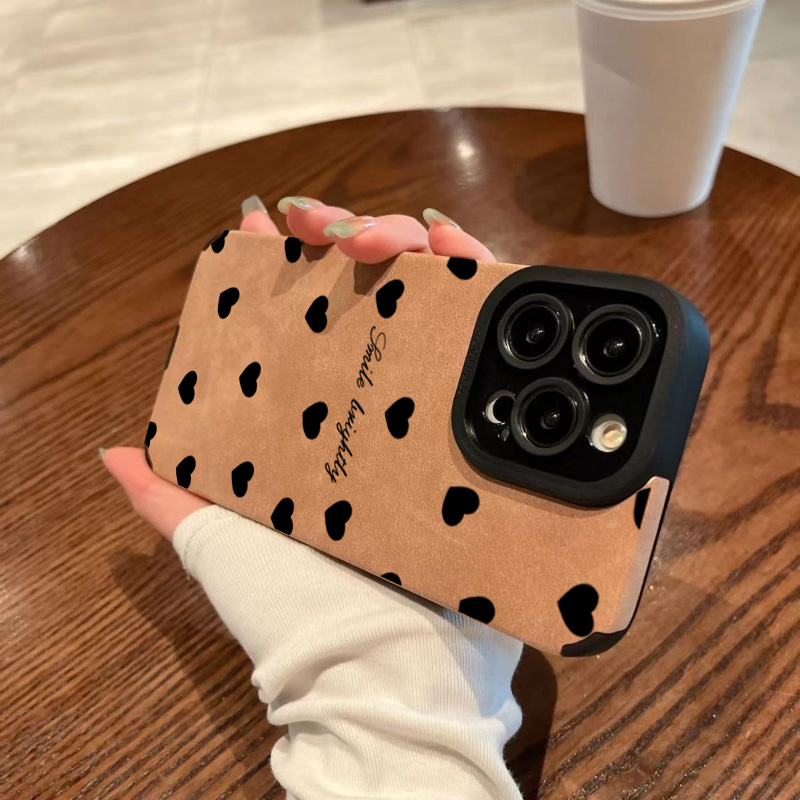 Yeni Lüks Siyah Kalp Desenli Y - Phone Cases Expensive incelemesi ve fiyatı