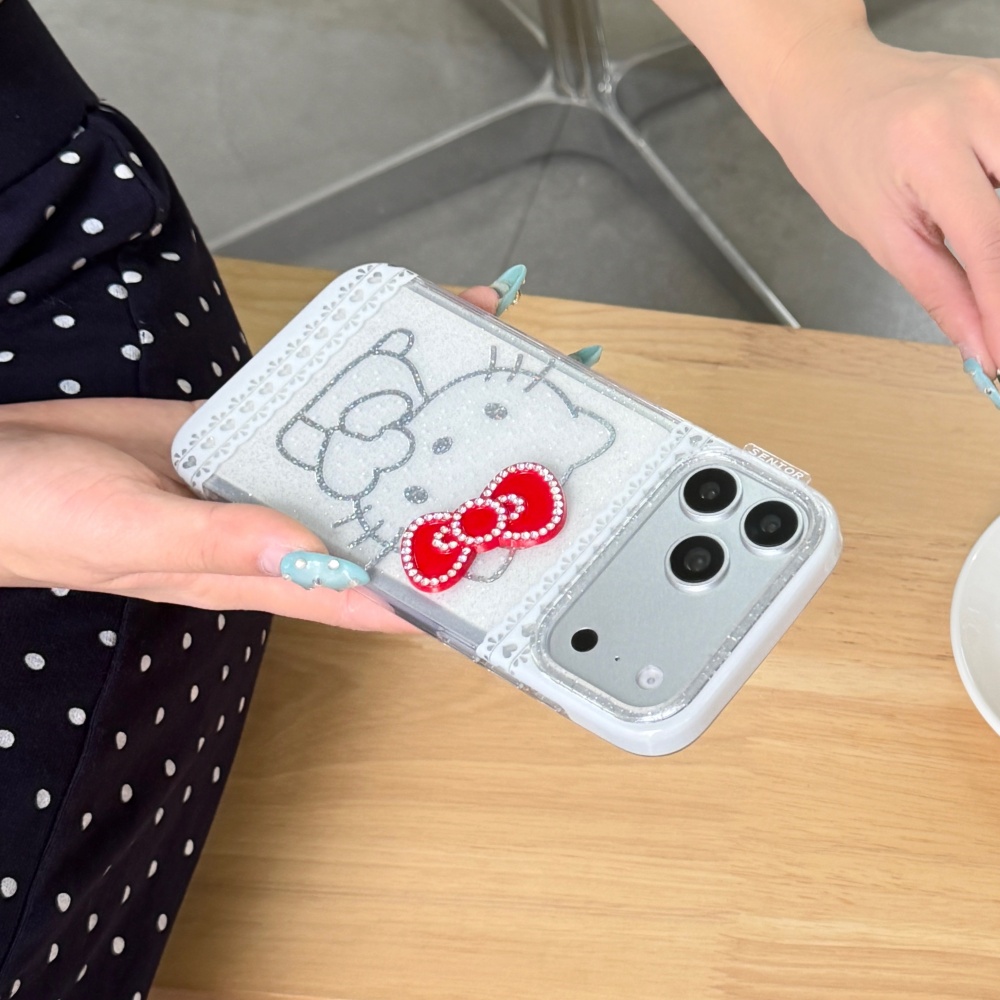 Sevimli Dantel Simli Lazer Hel - Phone Cases Hello Kitty incelemesi ve fiyatı