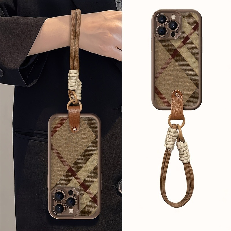 Kahverengi Çizgili Kordon Askı - Phone Cases Brown incelemesi ve fiyatı