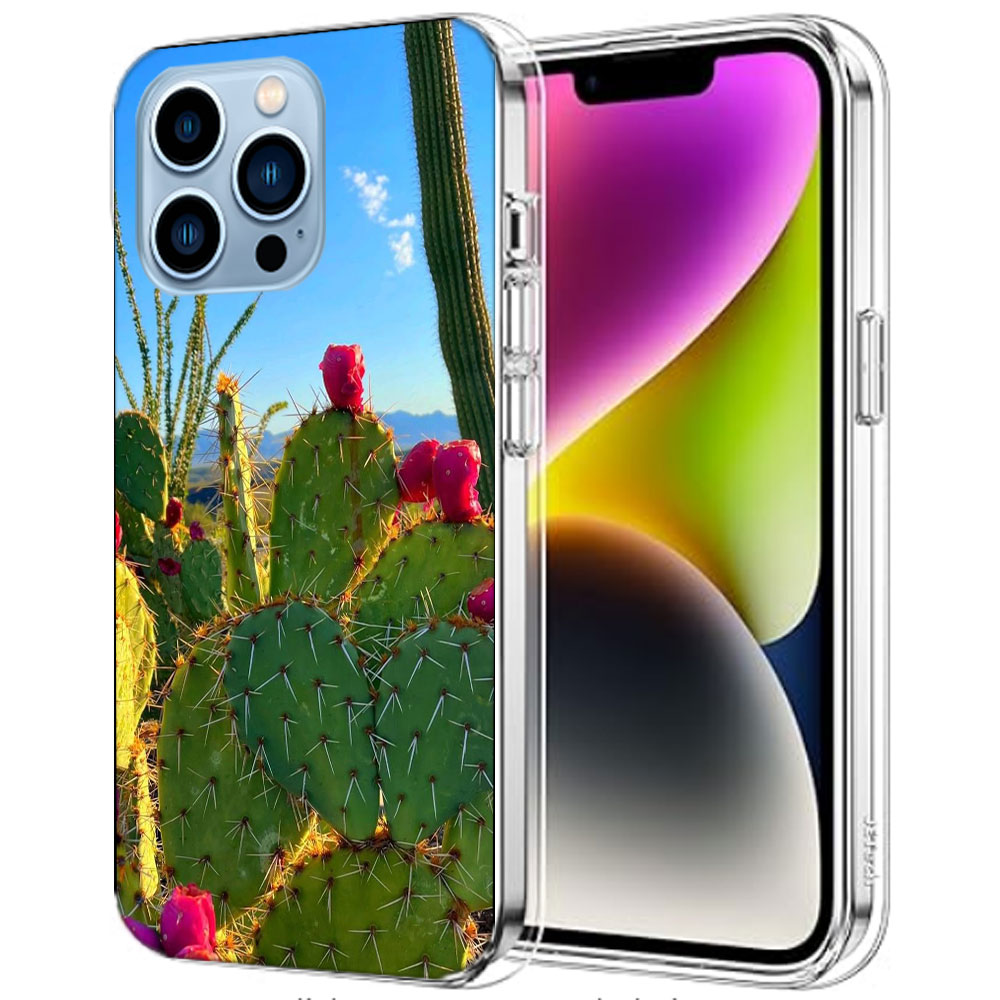 Kaktüslü Pitoresk Çöl Desenli  - Phone Cases Com incelemesi ve fiyatı