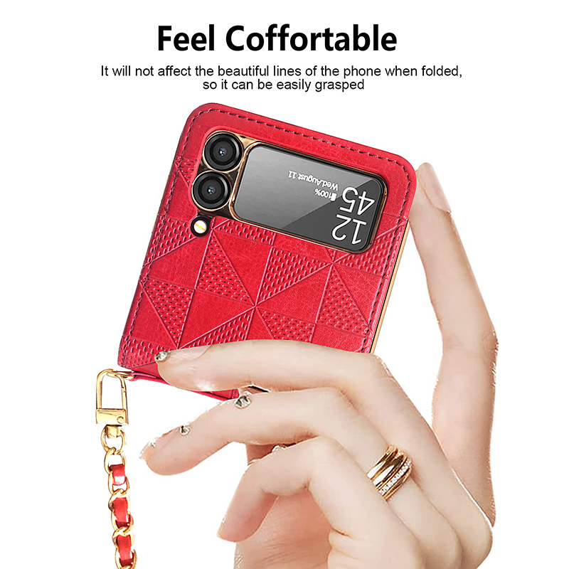 Samsung Galaxy Z Fold Flip 4 3 - Flip Leather Case incelemesi ve fiyatı
