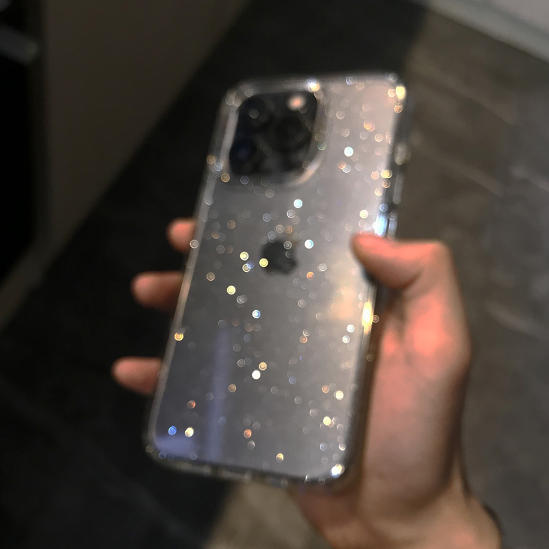 Şeffaf Basit Glitter Telefon K - Phone Cases Expensive incelemesi ve fiyatı