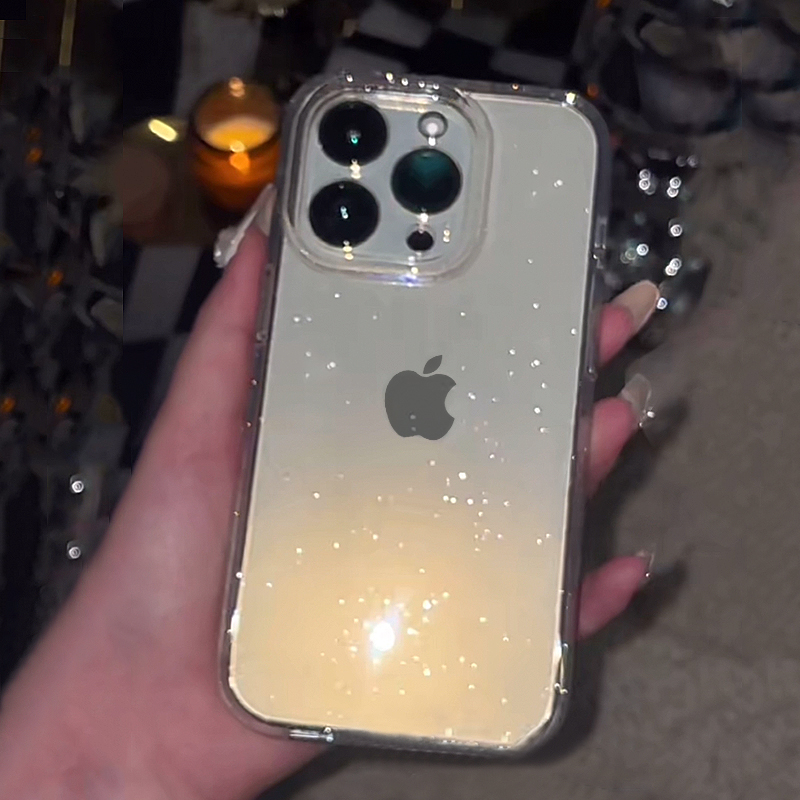 Şeffaf Basit Glitter Telefon K - Phone Cases Expensive incelemesi ve fiyatı