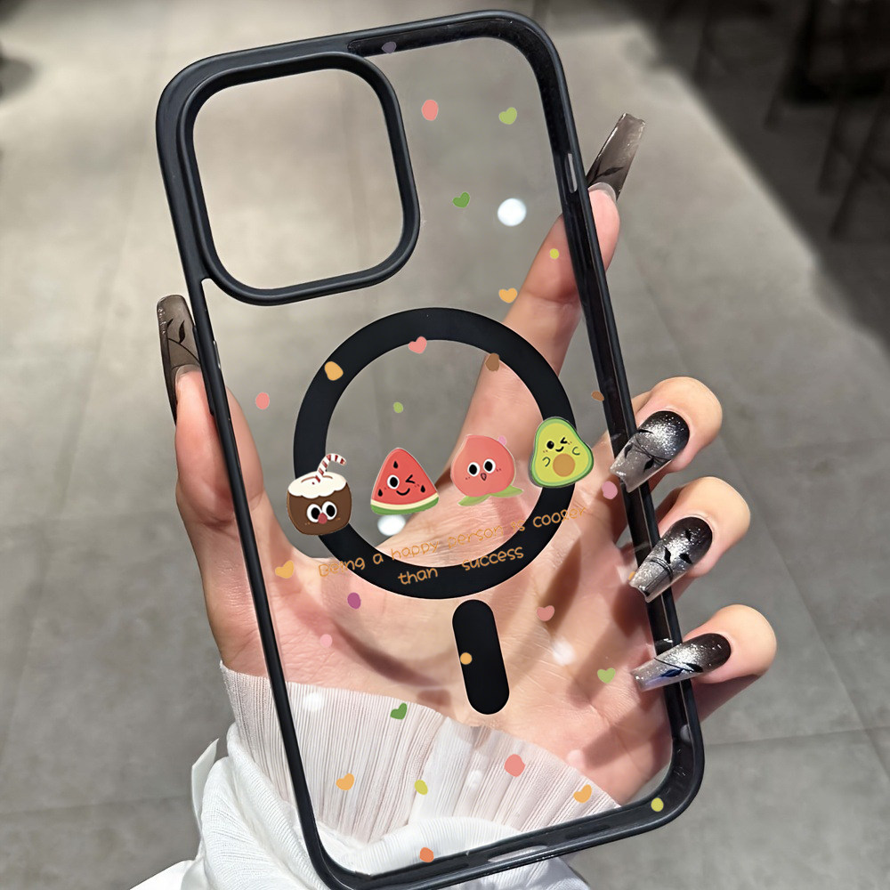 Sevimli Kiraz Desenli Şeffaf K - Clear Magsafe Case incelemesi ve fiyatı