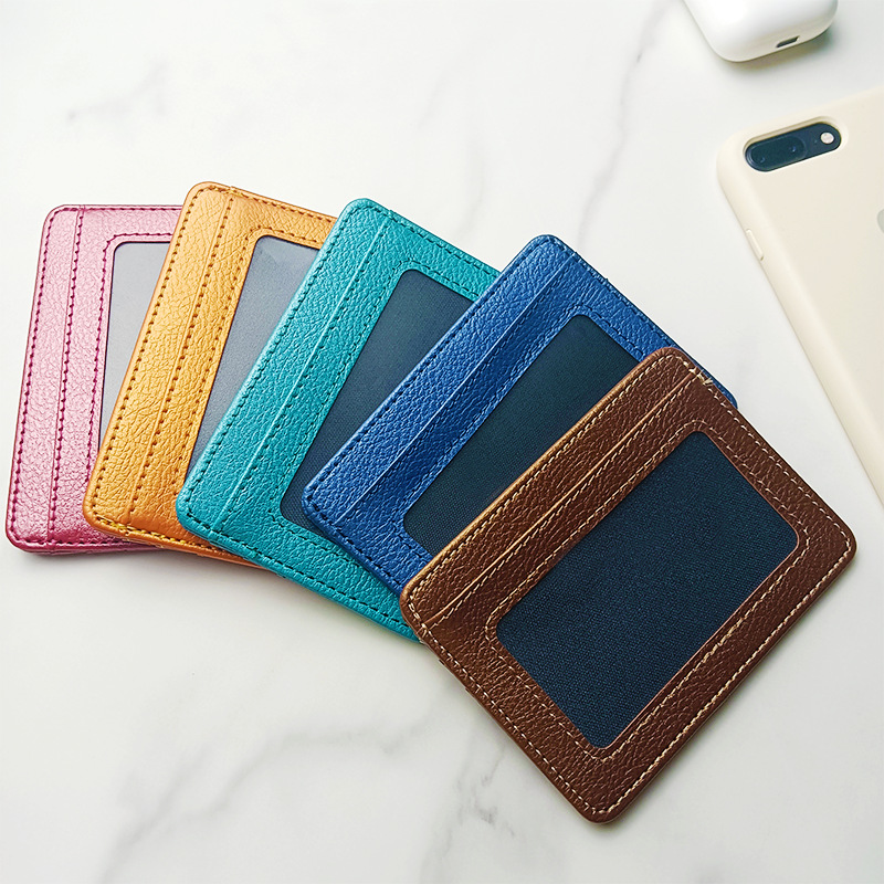 Ince PU Deri Mini Cüzdan Ince  - Slim Card Slot Case incelemesi ve fiyatı