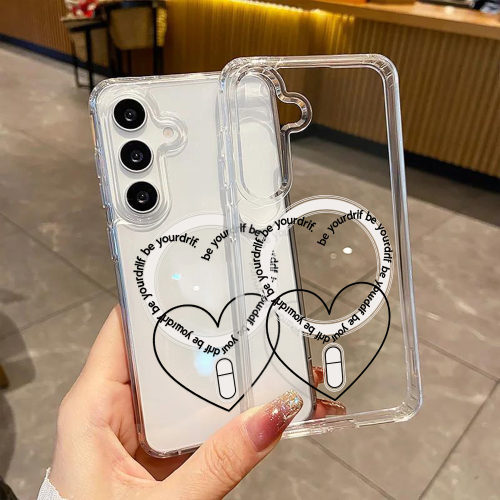 Magsafe Uyumlu Kalp Desenli Te - Clear Magsafe Case incelemesi ve fiyatı