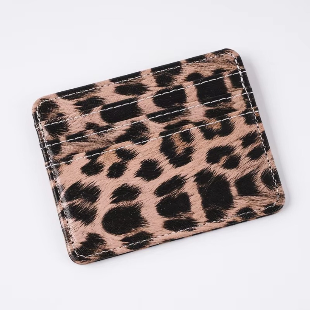 Klasik PU Deri Leopar Desenli  - Slim Card Slot Case incelemesi ve fiyatı