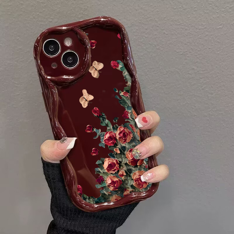 Çiçek Desenli Retro Yağlı Boya - Phone Cases Art incelemesi ve fiyatı