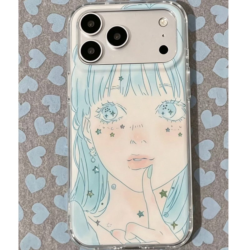 Y2K Japon INS Mavi Sevimli Kar - Phone Cases Japan incelemesi ve fiyatı