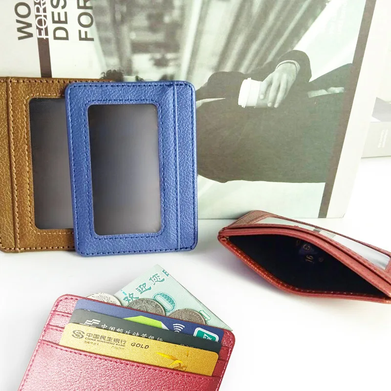 Yeni Ince PU Deri Mini Cüzdan  - Slim Card Slot Case incelemesi ve fiyatı