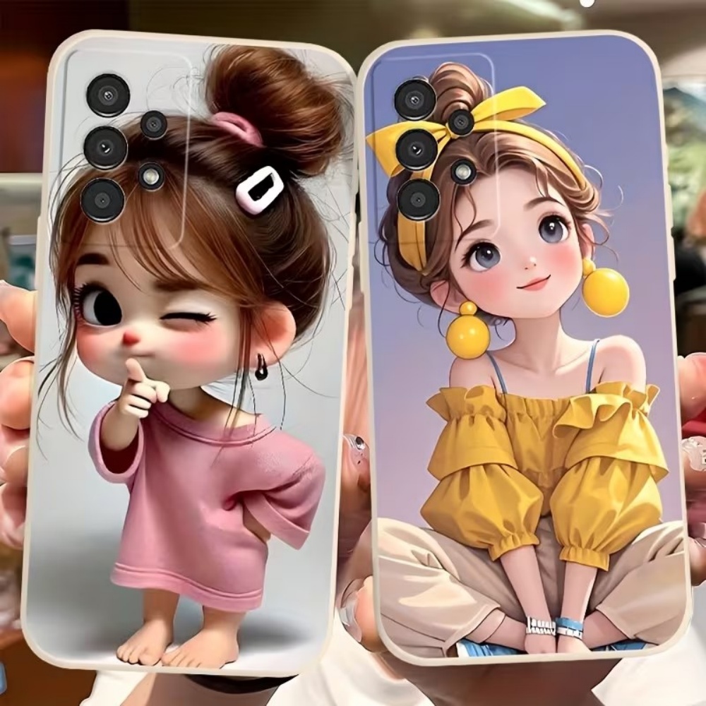 Sevimli Karikatür Kız Desenli  - Phone Cases Girls incelemesi ve fiyatı
