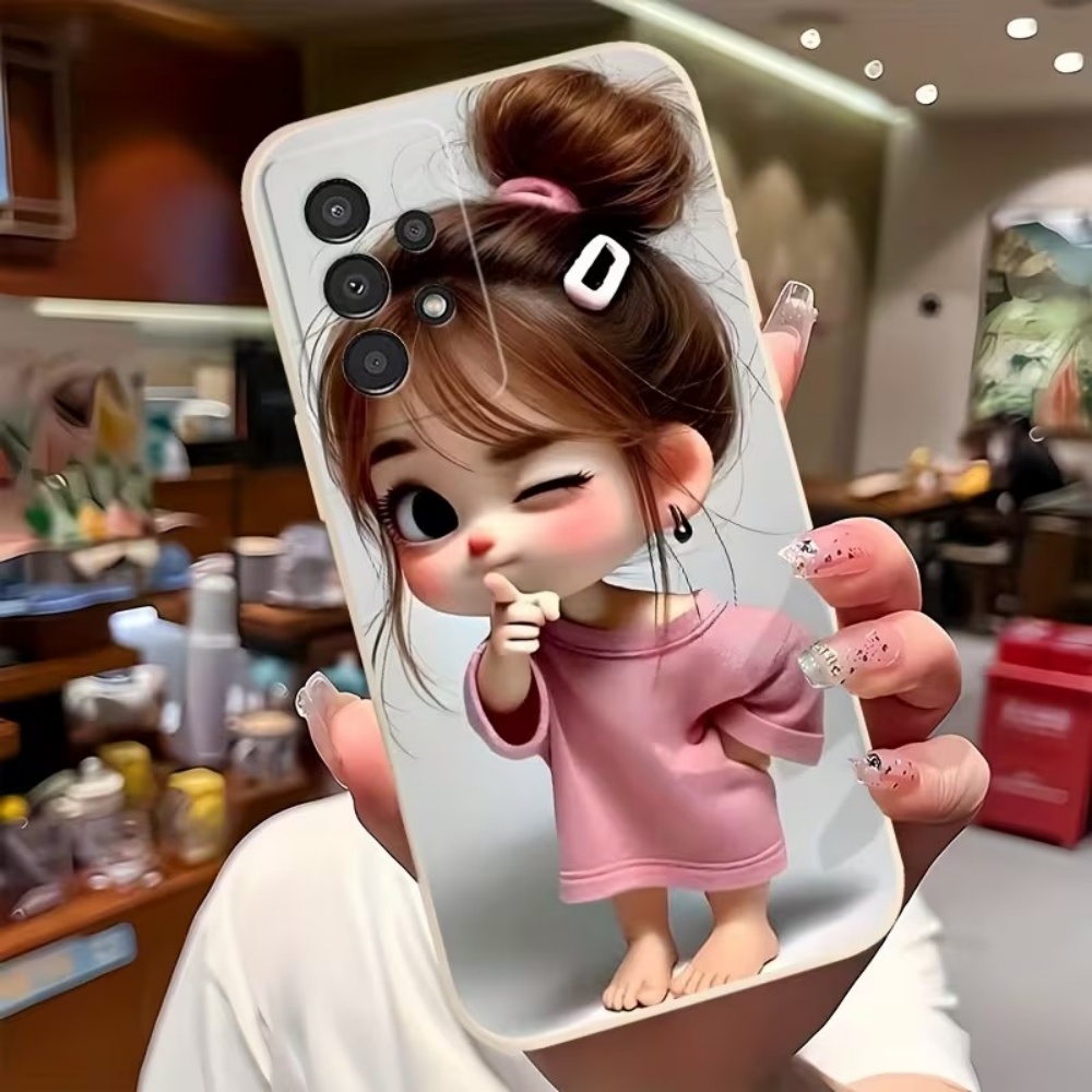 Sevimli Karikatür Kız Desenli  - Phone Cases Girls incelemesi ve fiyatı