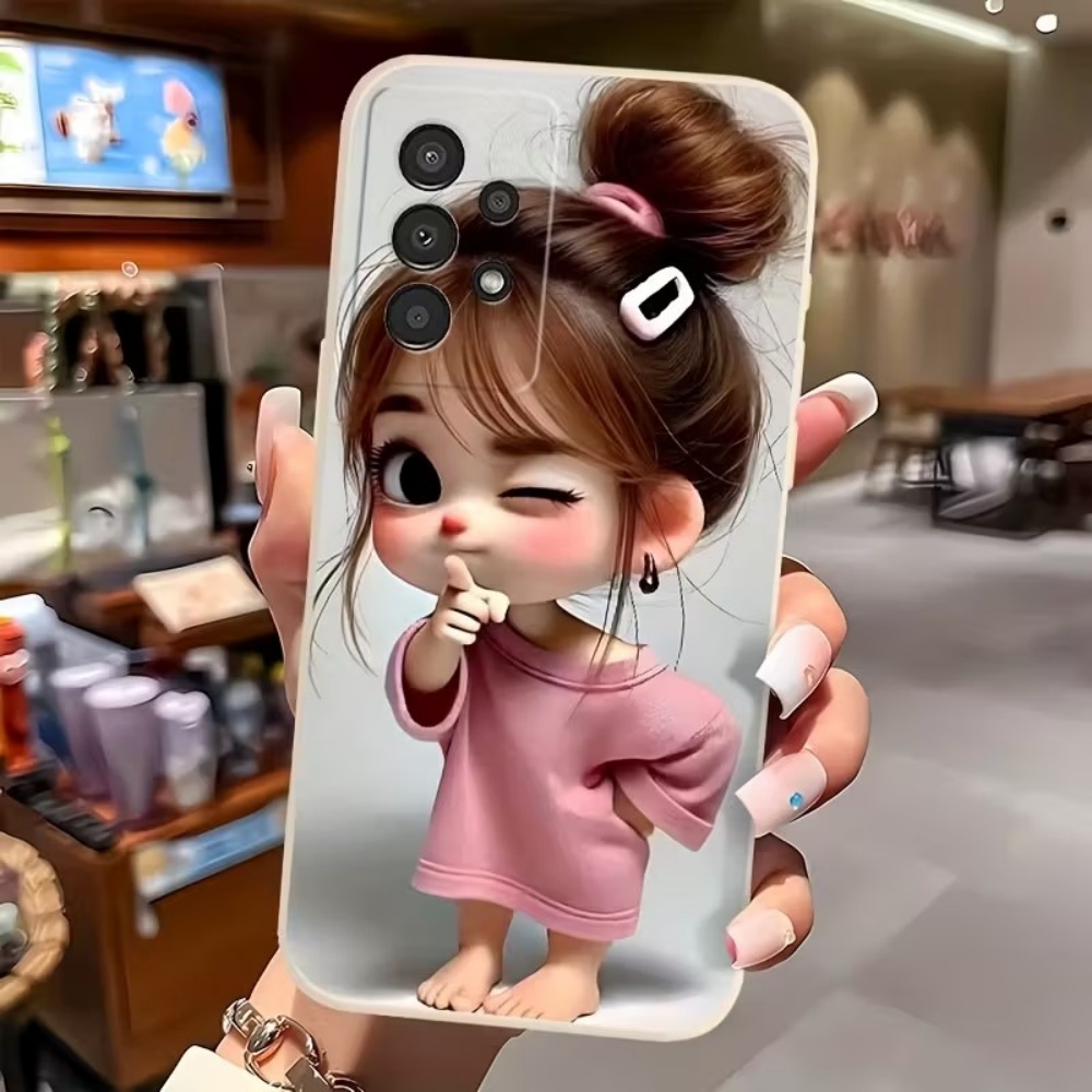 Sevimli Karikatür Kız Desenli  - Phone Cases Girls incelemesi ve fiyatı