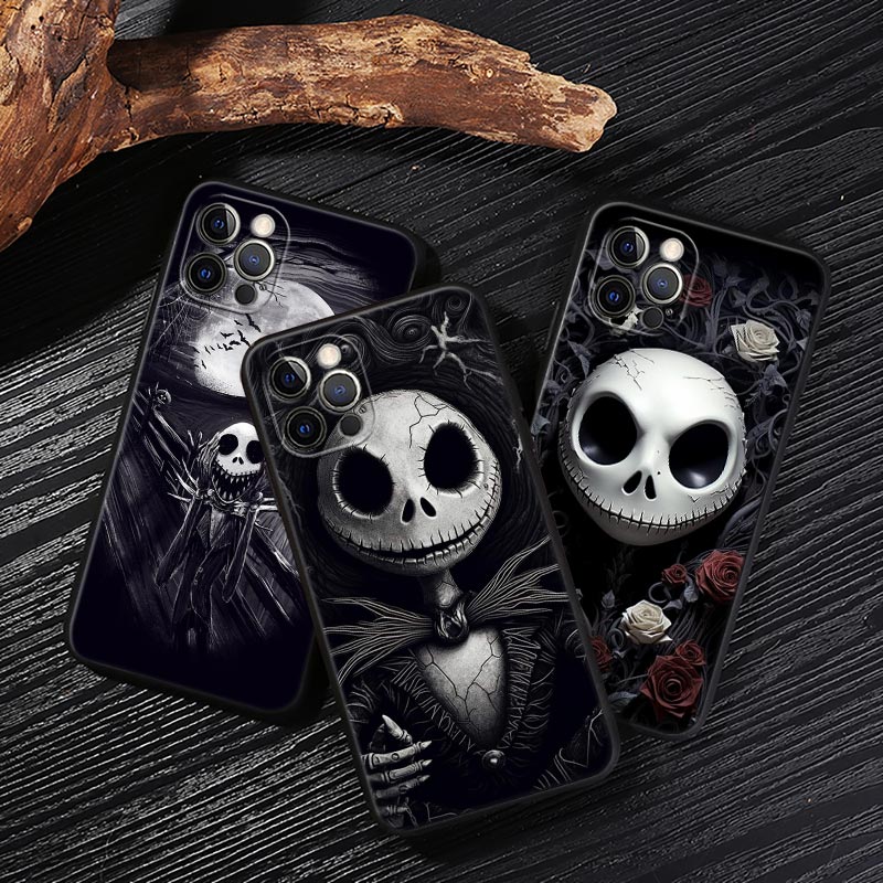 Jack Skellington Siyah Sanat D - Phone Cases Art incelemesi ve fiyatı