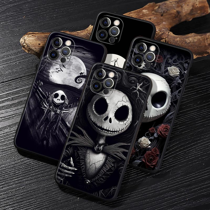 Jack Skellington Siyah Sanat D - Phone Cases Art incelemesi ve fiyatı