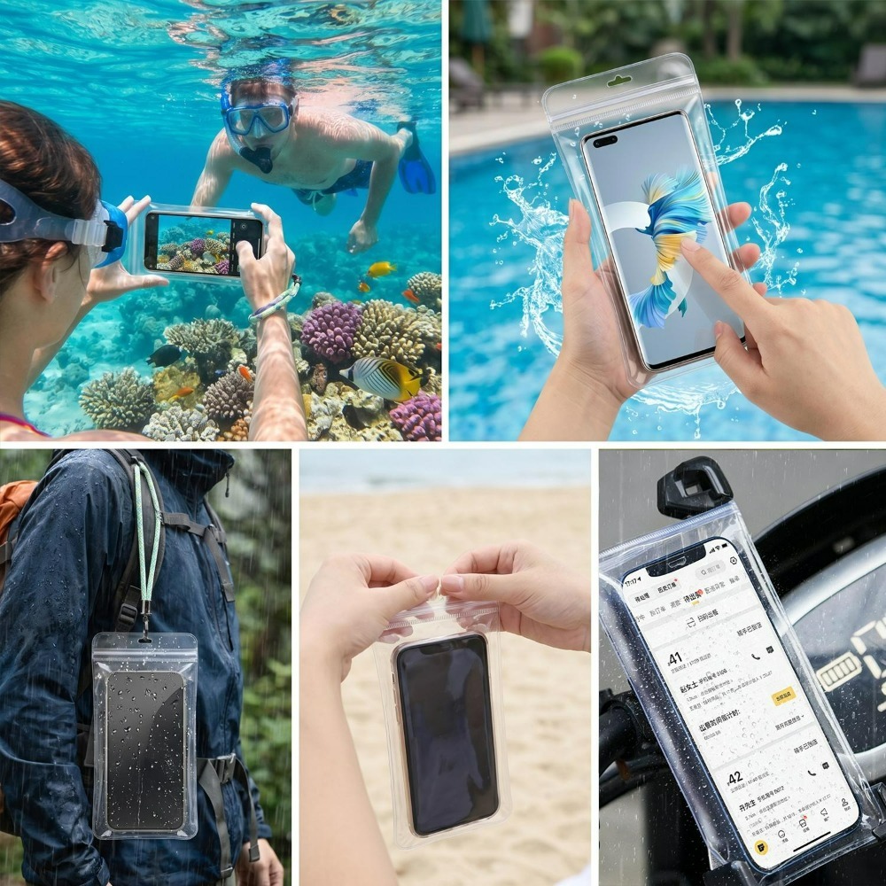 Evrensel 3 Boyutlu Şeffaf Su G - Phone Cases Beach incelemesi ve fiyatı